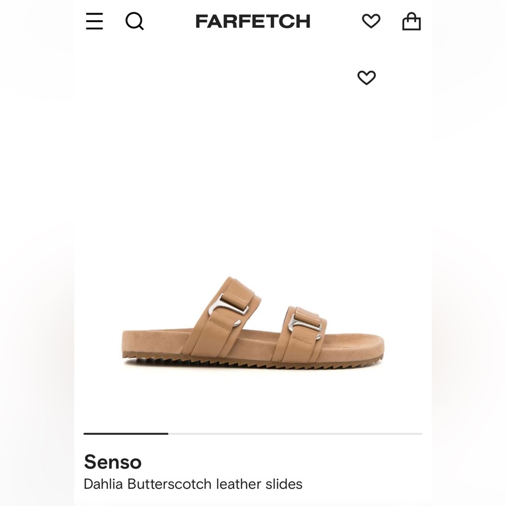 Senso Australia Dahlia tan sandal size 41 worn once